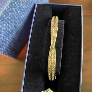 Swarovski Silver Bangle